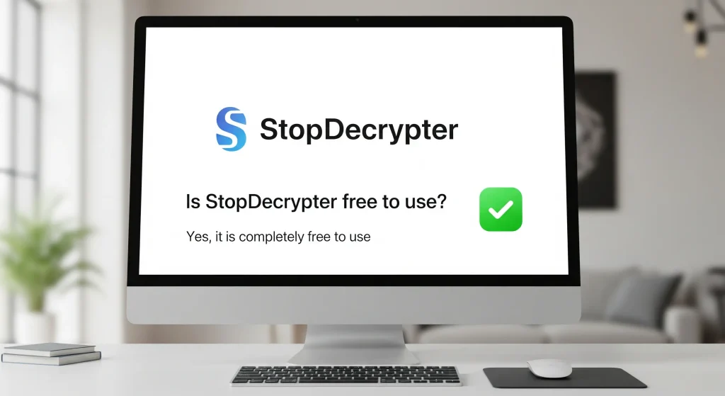 Is StopDecrypter free to use