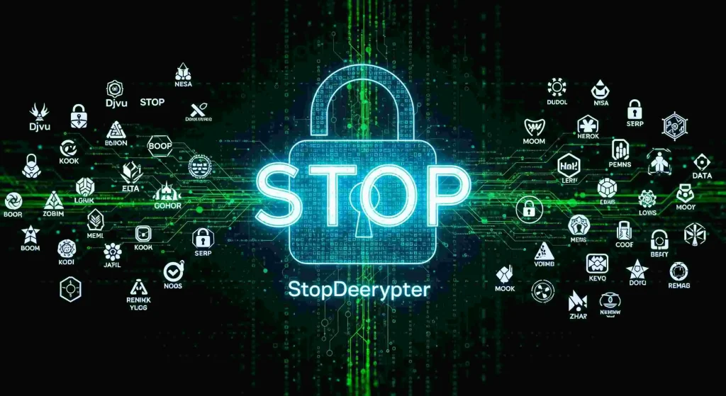 Which Ransomware family does StopDecrypter target